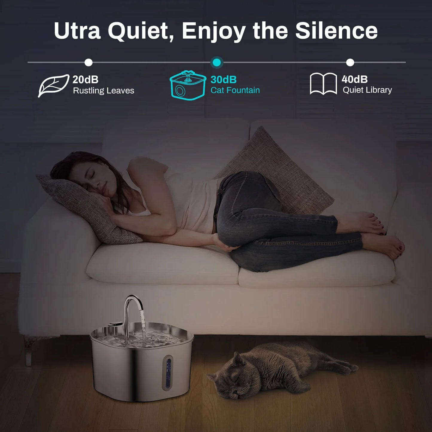 Meowify BioFlow Water Fountain™